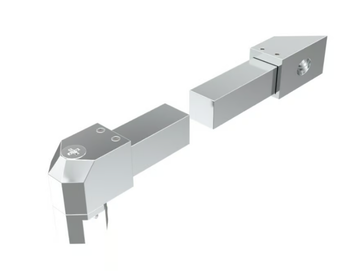SQB - Stainless steel glazing bar by GH ITALY - view 2